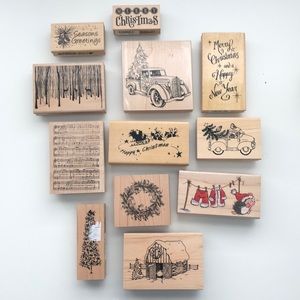Christmas Ink Stamps Bundle